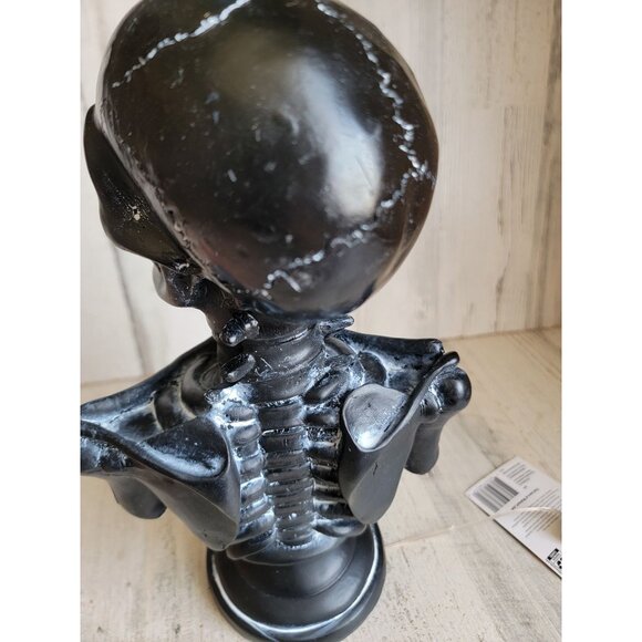 Black skeleton parcel multicolored light up Halloween unique prop decor - Picture 9 of 10